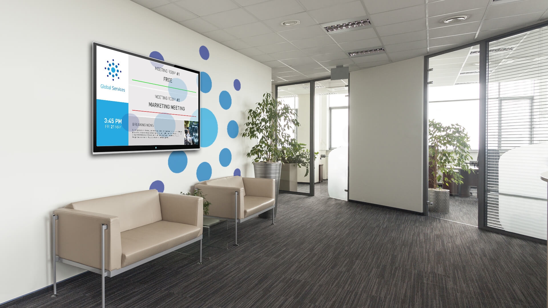 écran d'affichage dynamique maxhub